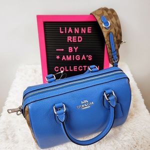 COACH Rowan Satchel In Signature Canvas